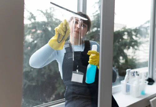 Nettoyage de vitres intérieures et extérieures à Jouac